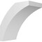 Ekena Millwork 5 1/2-in. W x 10-in. D x 10-in. H Thorton Architectural Grade PVC Knee Brace BRCP055X10X10THR - alternate 1